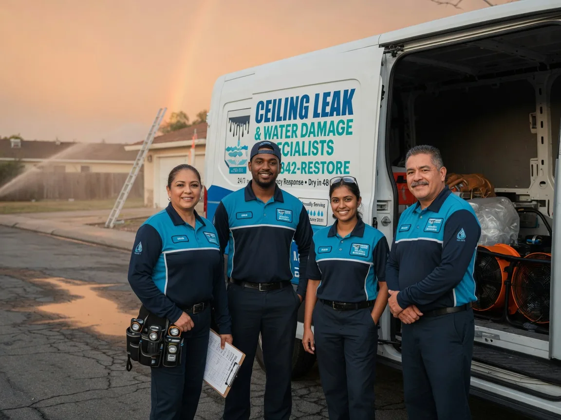 Ceiling Leak Cleanup company in Strang, NE